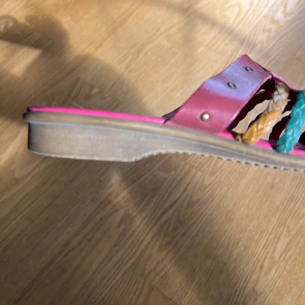 Women’s Pesaro multi-colored sandals  81/2 M - Picture 7 of 7